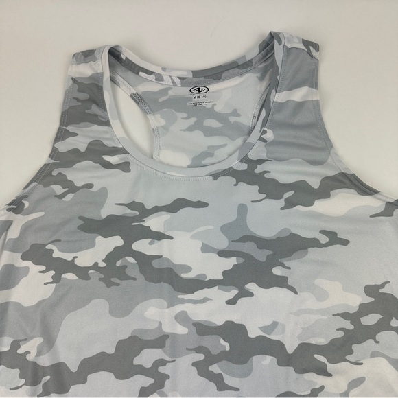 Athletic Works Tank Top Women Medium 8/10 Gray Camo - Picture 3 of 7